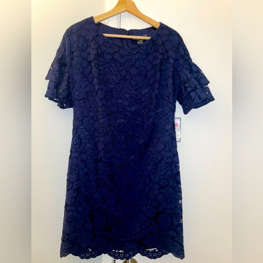 NWT Blue Lace Dress